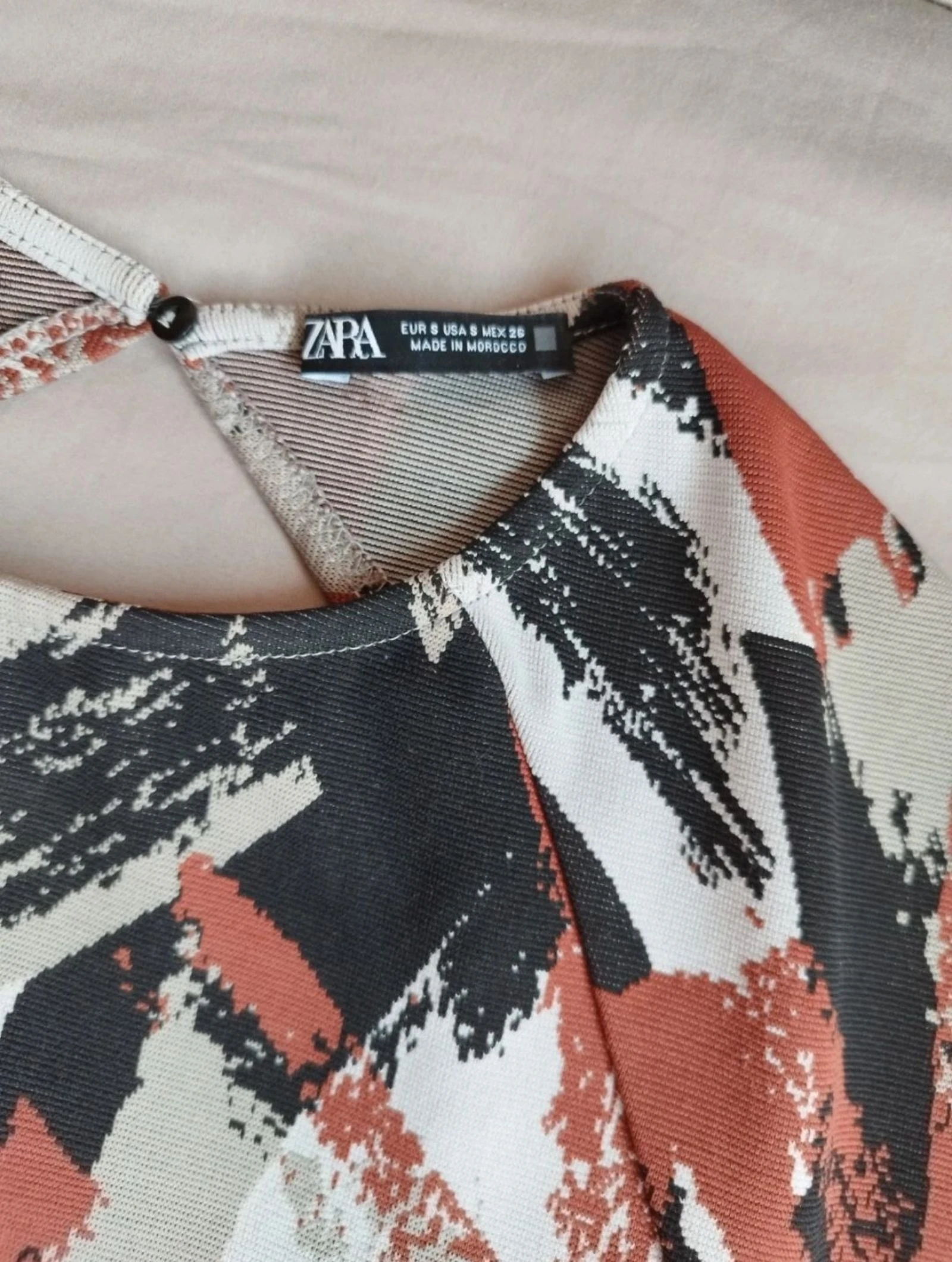 Vestido midi estampado Zara S – photo 3